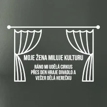 Žena miluje kulturu