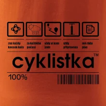 Čárový kód - Cyklistka