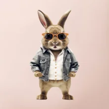 Králík v bundičce