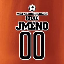 Můj nejoblíbenější hráč - Vaše jméno a číslo