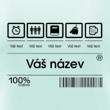 Čárový kód - Vlastní text