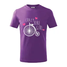 Crazy bike girl