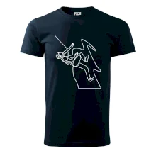 Lezec na skále jedním tahem