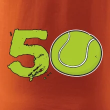 Tenis kulaté narozeniny 50
