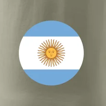 Argentina vlajka kulatá