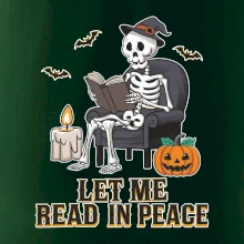 Let me read in peace