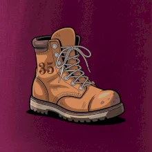 Turistická narozeninová bota 35