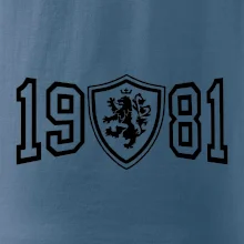 Narozeninový motiv - znak - 1981 Narozeninový motiv - znak - 1981