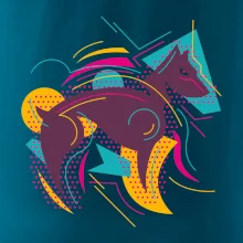 Pes abstrakce hubený