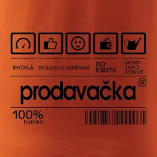 Čárový kód - Prodavačka Čárový kód - Prodavačka