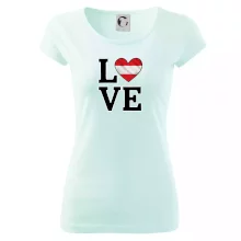 Love Rakouská vlajka