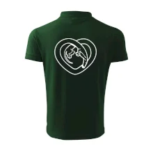 Jezevčík srdce - obrys