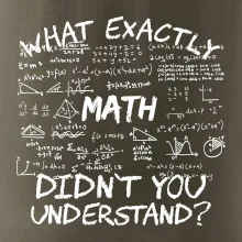 What exactly didnt you understand  - Math
