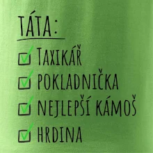 Táta - check list