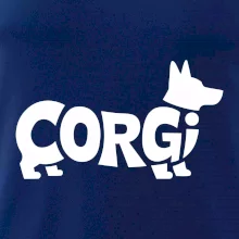 Corgi nápis v těle Corgi nápis v těle
