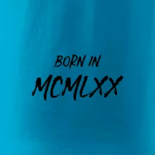 Born in - Římské číslo 1970