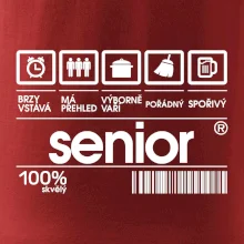 Čárový kód senior