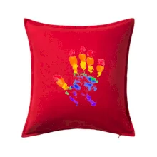 LGBT hand print