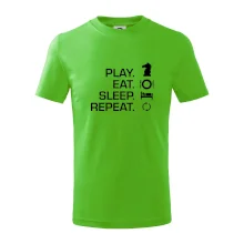 Eat sleep play - šachy
