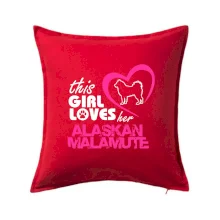 This Girl Loves her Alaskan Malamute