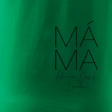 Nápis máma  na prsu se jmény dětí