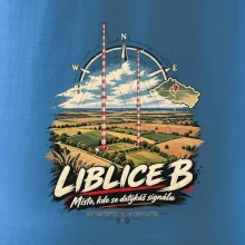 Liblice B vysílače v české krajině