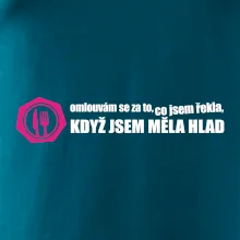 Omlouvám se za to, co jsem řekla, když jsem měla hlad