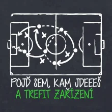 Pojď sem, kam jdeš a trefit zařízení