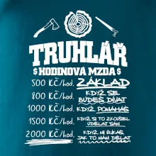 Hodinová mzda truhlář