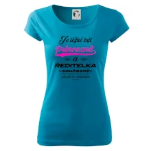 Je těžké být princezna - ředitelka