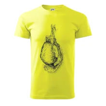 Boxerské rukavice kreslené na výšku