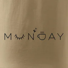 Monday nápis Monday nápis