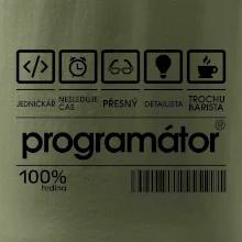 Čárový kód - programátor