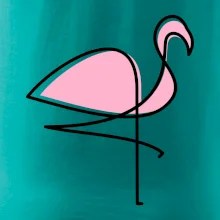 Plameňák na hubené noze