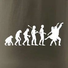 Evoluce tanec - tančící dvojice