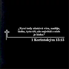 Citáty z bible - 1 Korintským 13:13
