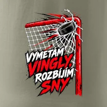 Hokejový střelec vymetá vingly