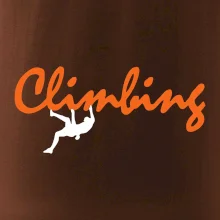 Climbing psací text