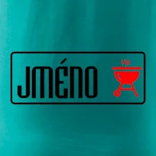 Triko na grilování s vlastním jménem