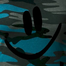 Emoji bez obrysu - usměv