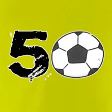 Fotbal kulaté narozeniny 50