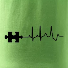 EKG puzzle rozpojené
