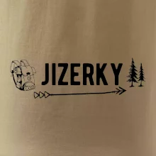 Jizerky nápis