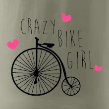 Crazy bike girl