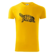 Tužkou kreslená želva