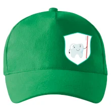 Zoubek na prsu - zubní kartáček