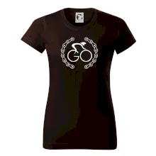 Logo cyklisty a řetěz