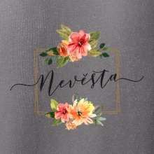 Nevěsta čtverec oranžový