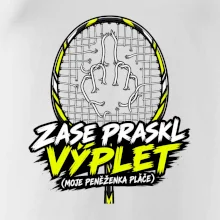 Badminton prasklý výplet