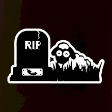 RIP - Náhrobek - Jitrnice - Ovečka